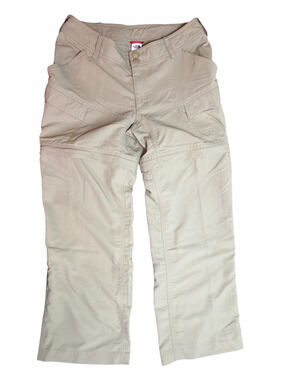 8 Women's The North Face Convertible Khaki Pants Shorts